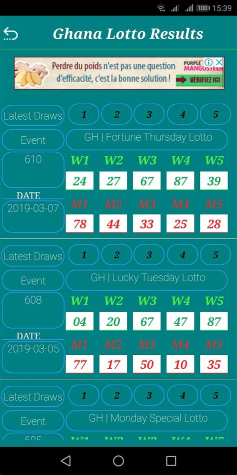 ghana 5/90 lotto results yesterday